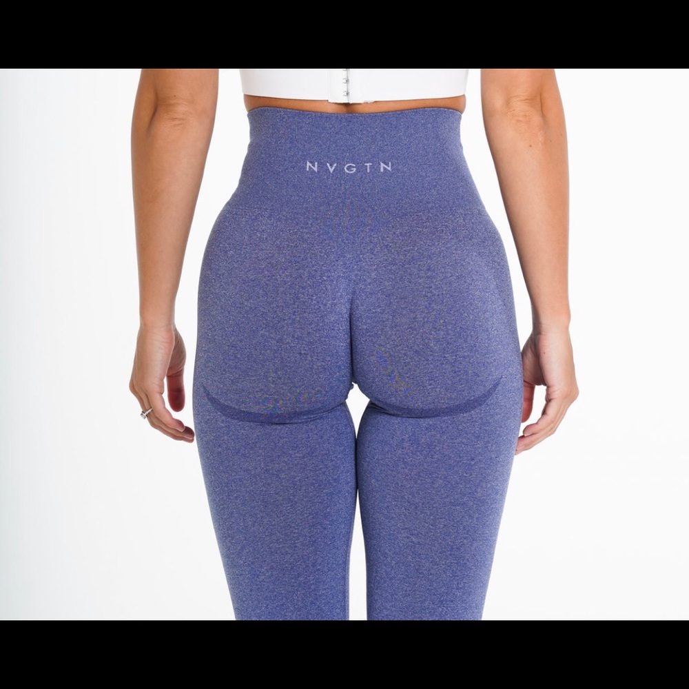 NVGTN seamless legging in Royale marl